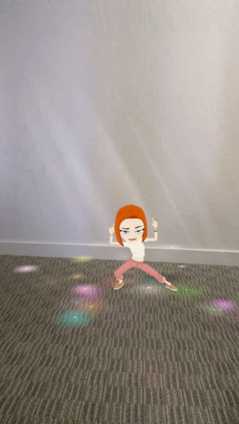 3d bitmoji dancing
