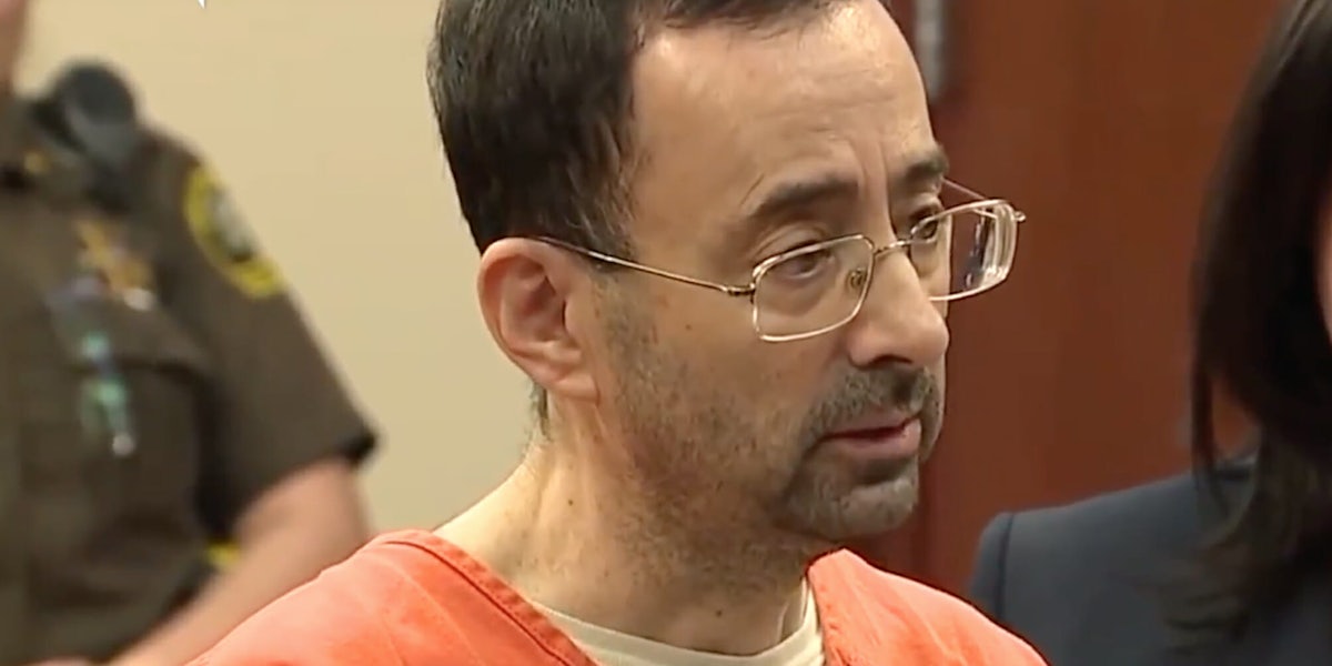 Larry Nassar was sentenced to 60 years in prison for child porn.