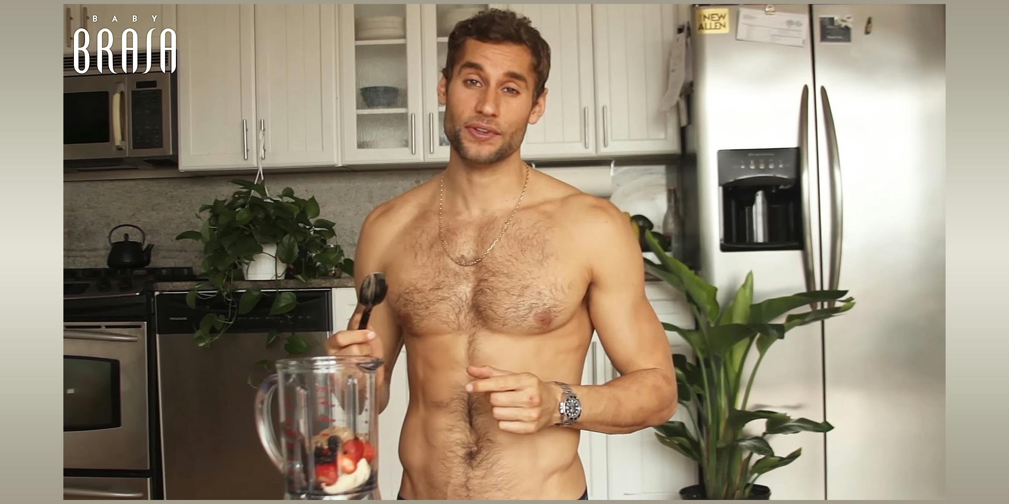 12 photos of the Bear-Naked Chef that will make you swoon for good food and  great muscle