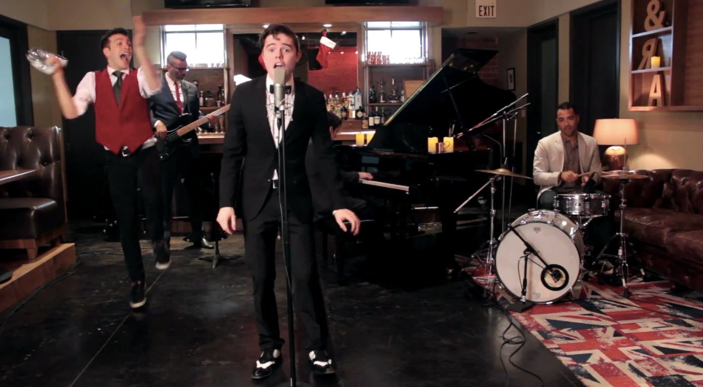 Postmodern Jukebox's Tambourine Guy spreads some joy this Christmas