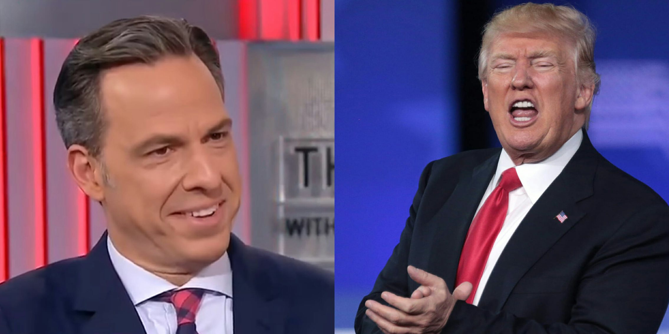 Jake Tapper trolled Donald Trump hard after his sexist Morning Joe tweets