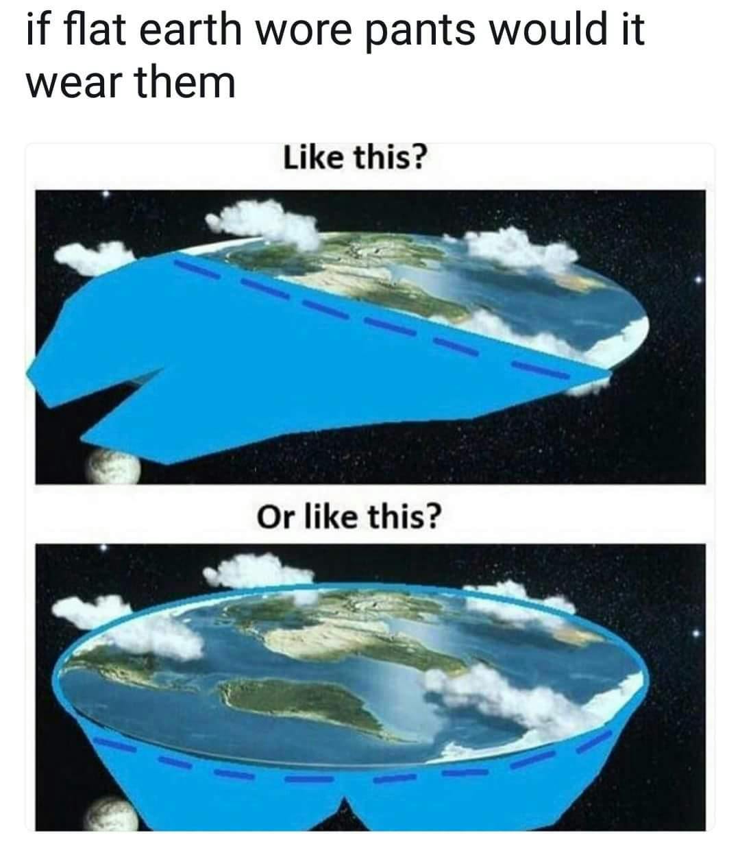 flat earth memes