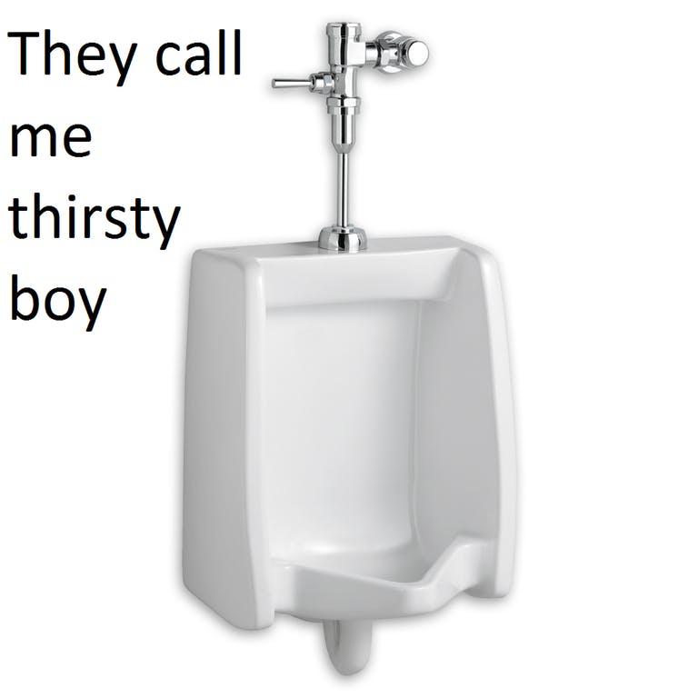 Thirsty boy meme