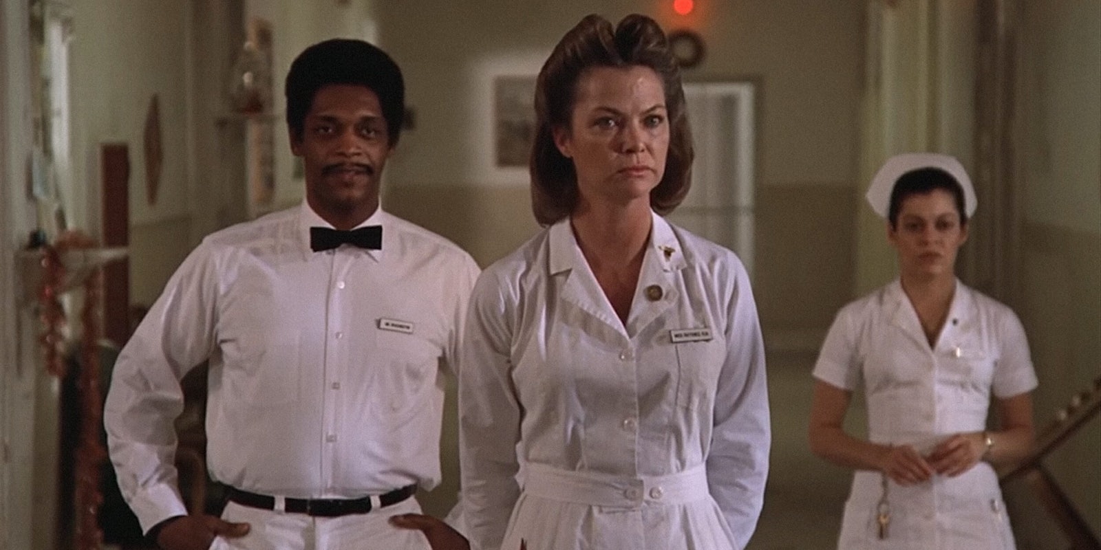 Nurse Ratched and staff from One Flew Over The Cuckoos Nest