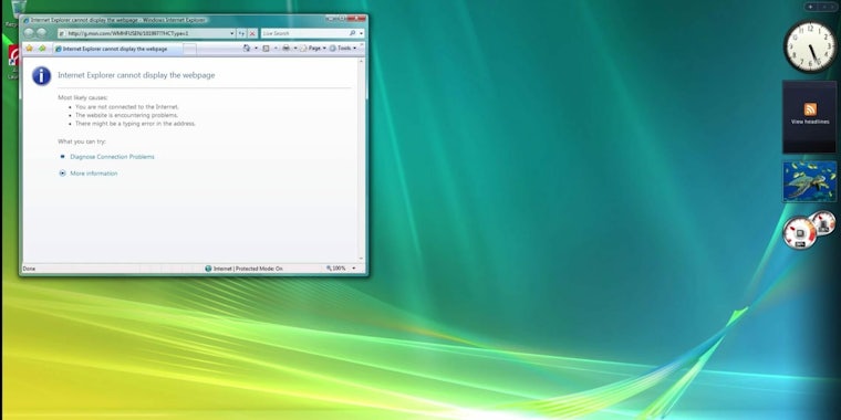 windows vista internet explorer operating system
