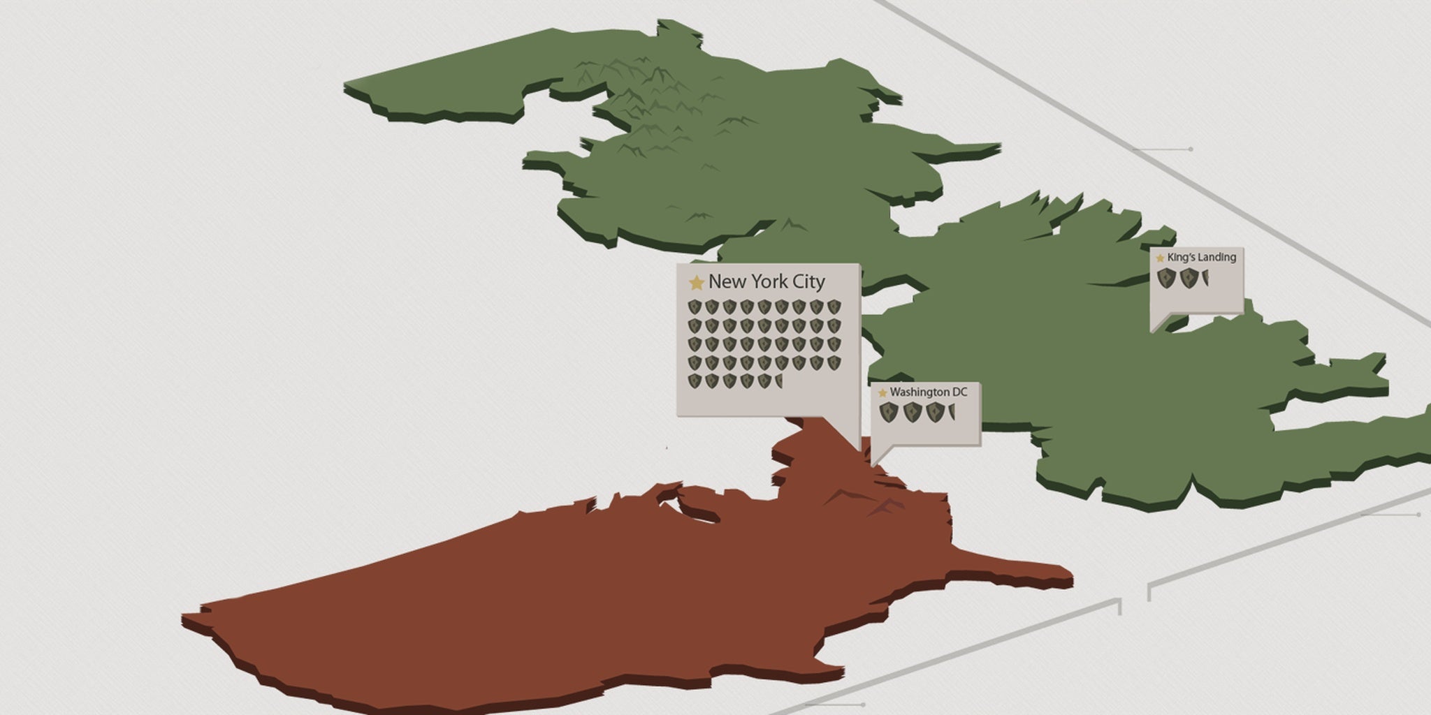 How Big Is Westeros? We Mapped 'Game of Thrones' Seven Kingdoms