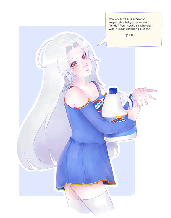 clorox chan fan art