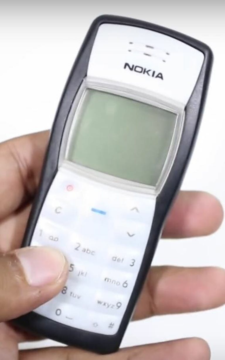 Nokia 1100 brick phone