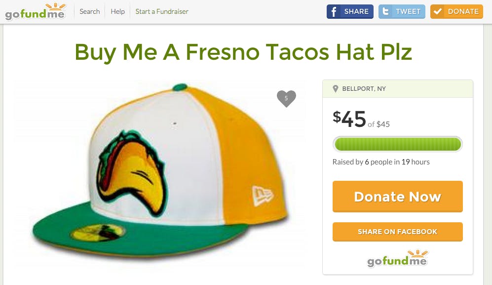 Fresno Grizzlies Taco Tuesday Hat
