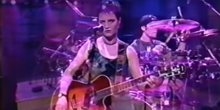 the cranberries live in 1993 on Conan