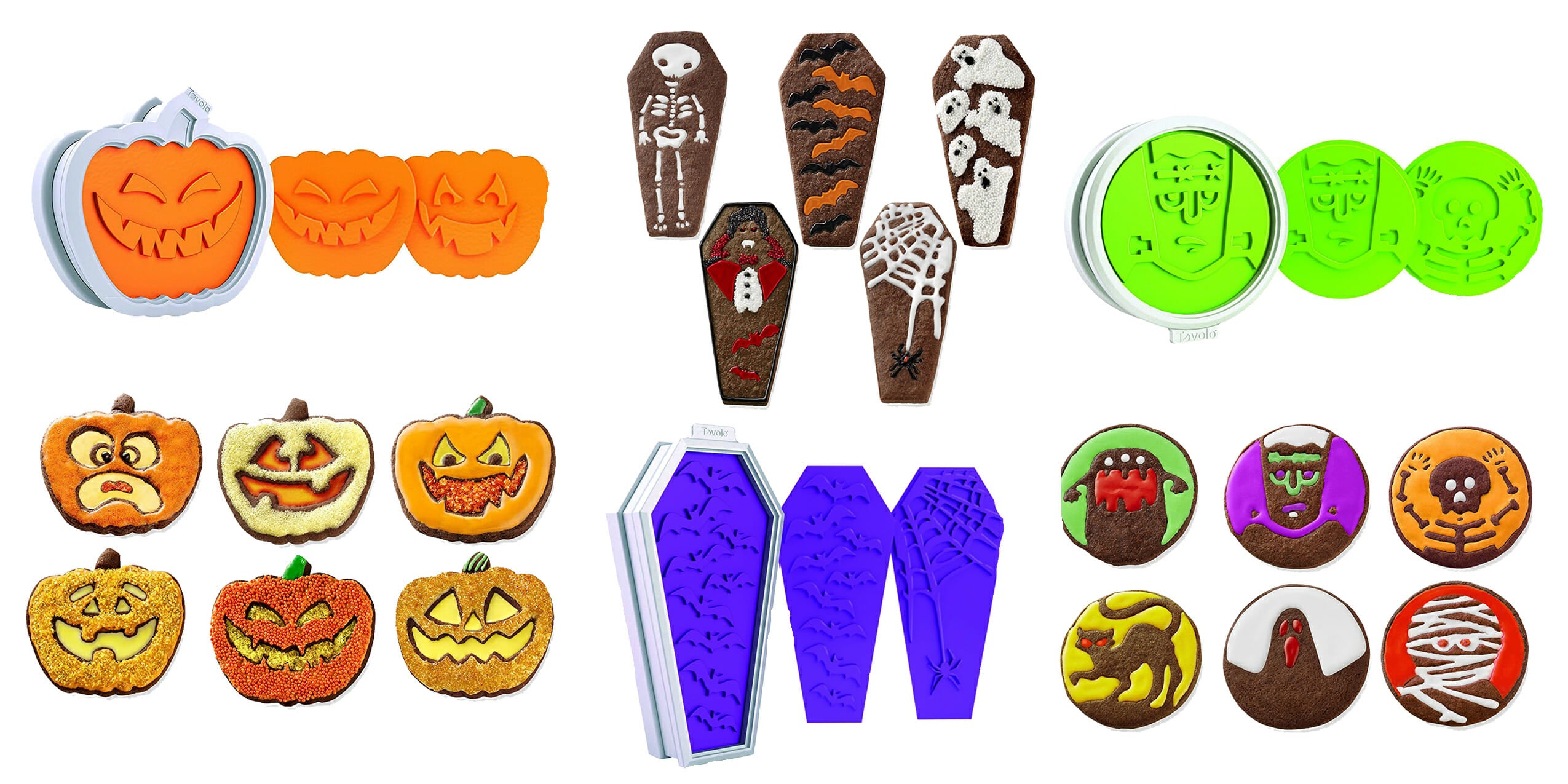 These Halloween cookie cutters make adorably creepy treats