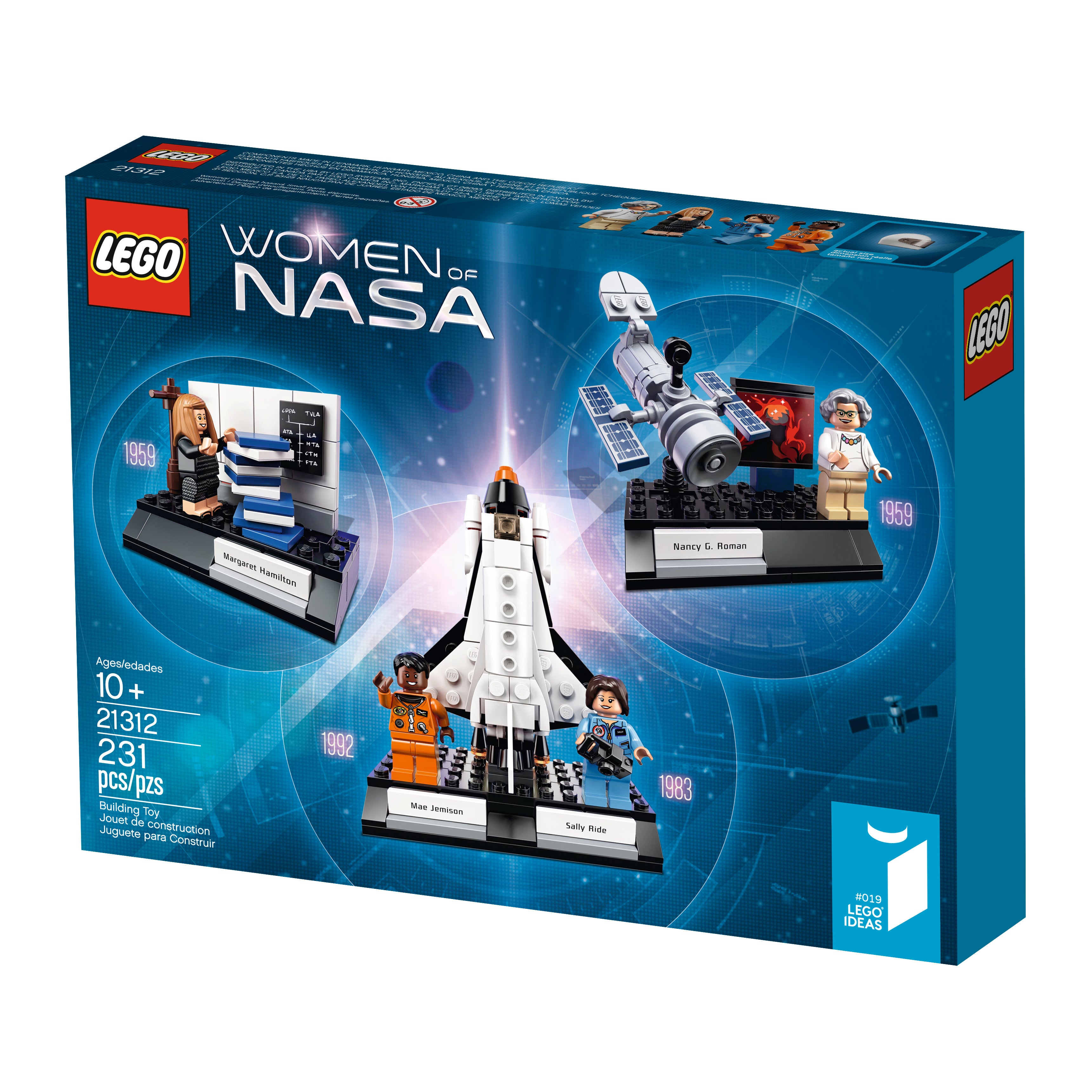 Box cover Women of NASA Lego