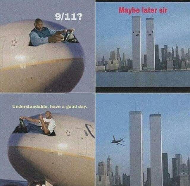 shaq 9/11 twin towers understandable meme