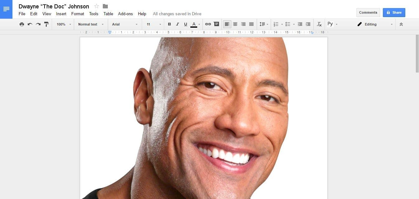 Rhyming Dwayne 'The Rock' Johnson's Name Is The Best Meme