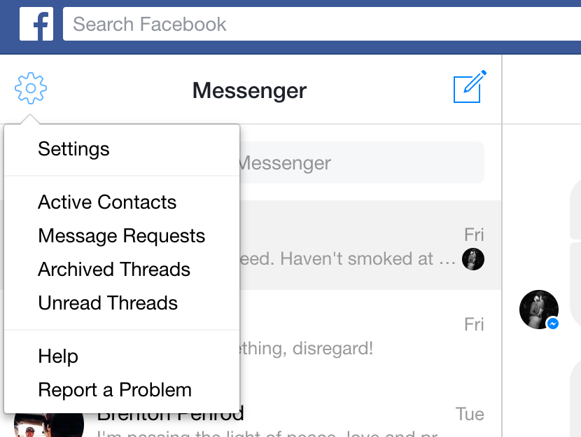 how to find deleted messages on facebook