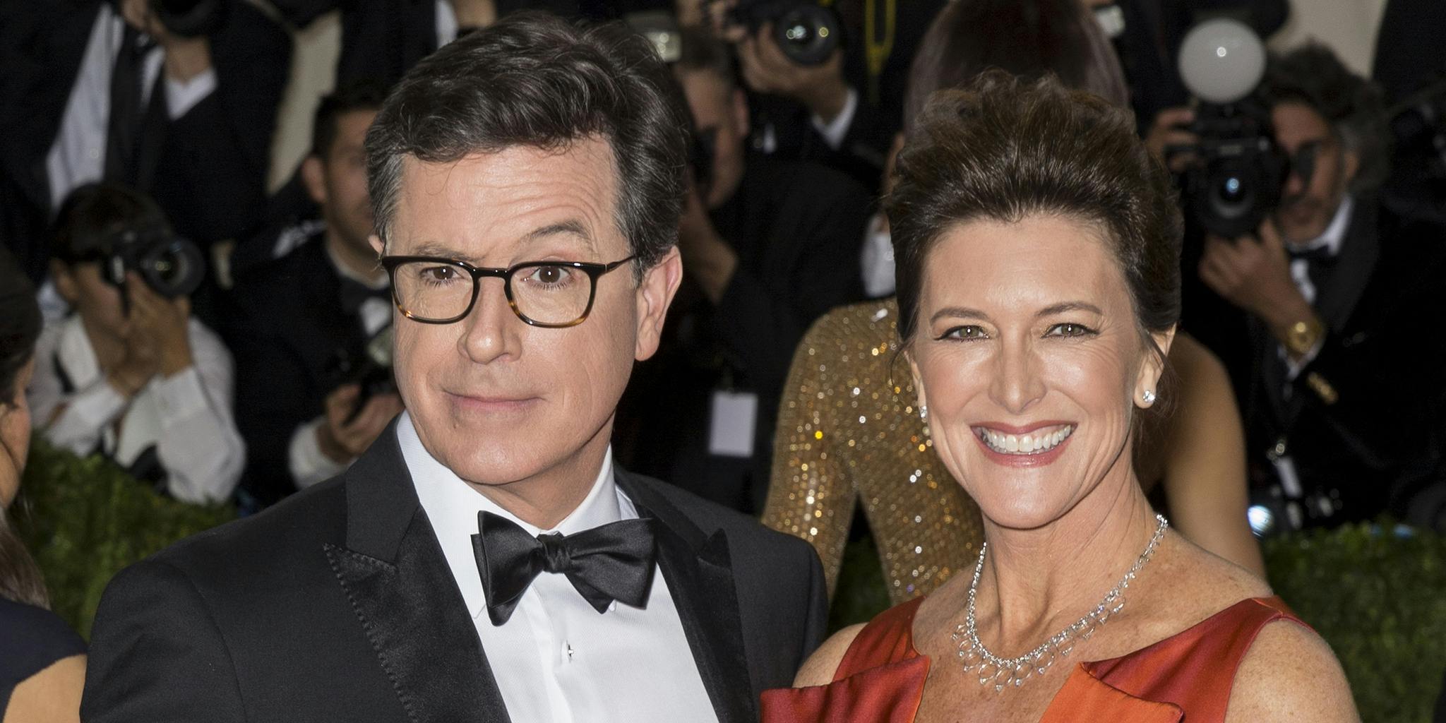 Stephen Colbert shares the very sweet story of how he knew his wife was