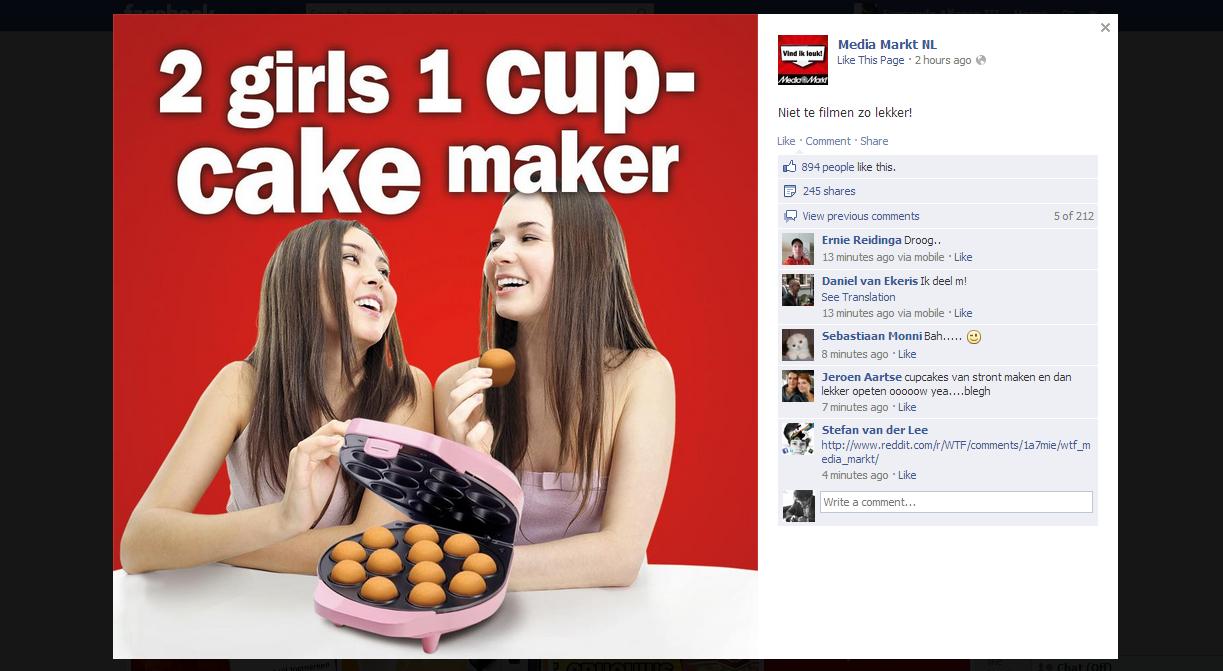 2 Girls 1 Cup is coming to Facebook in the oddest way