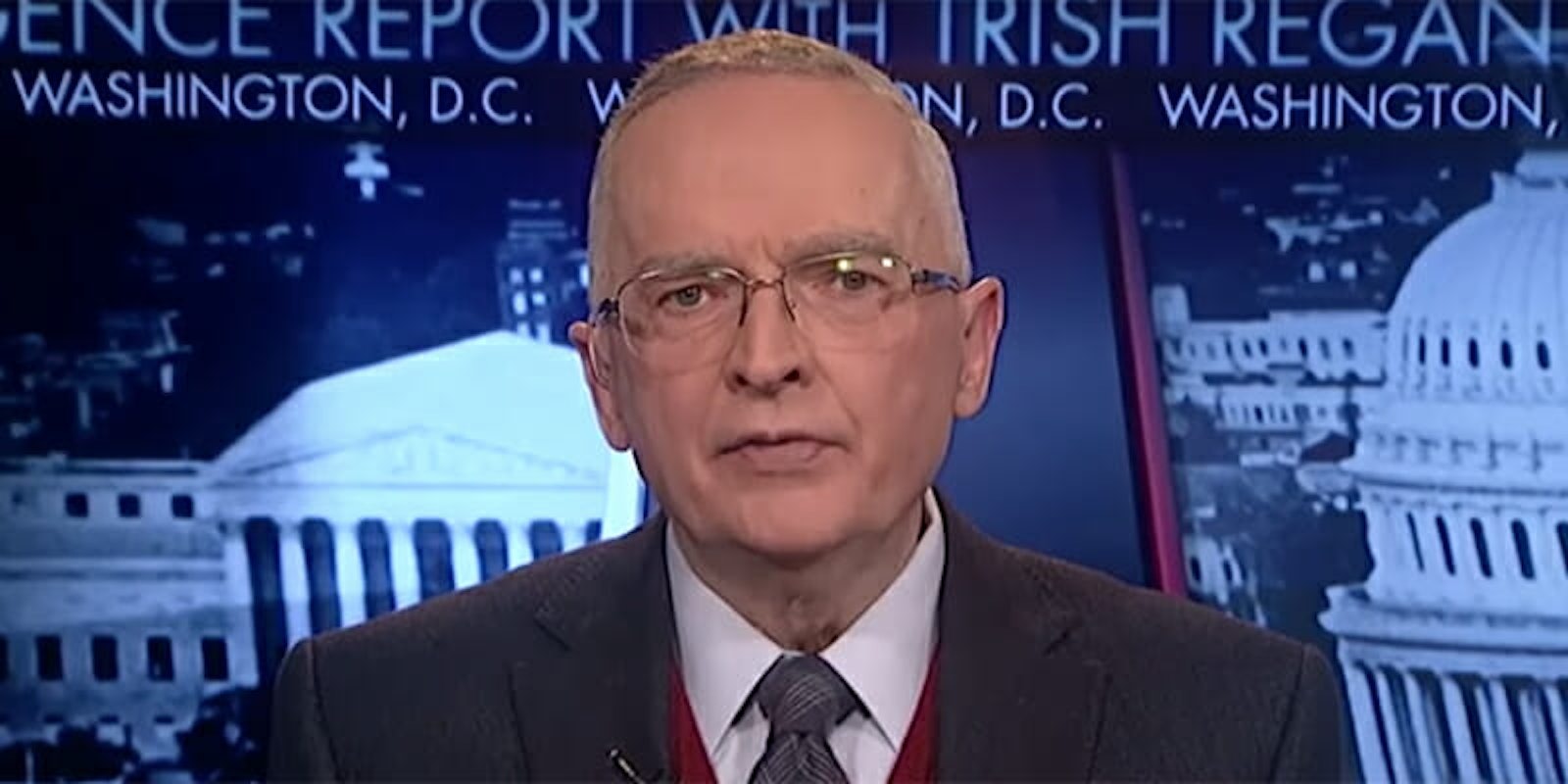 Fox News contributor Ralph Peters quit on Tuesday and railed against the network in an email to colleagues.
