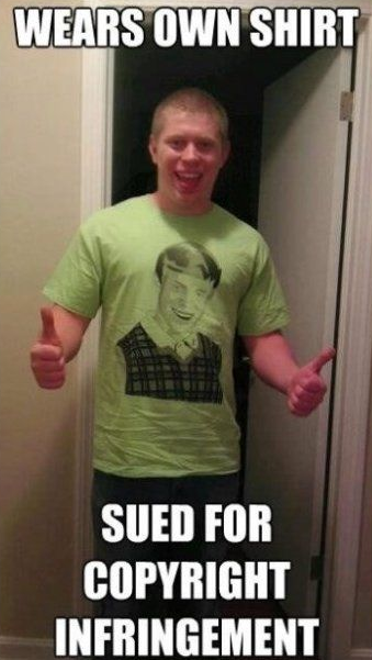 bad luck brian tee shirts