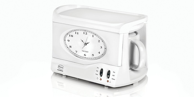 Swan teasmade and alarm clock