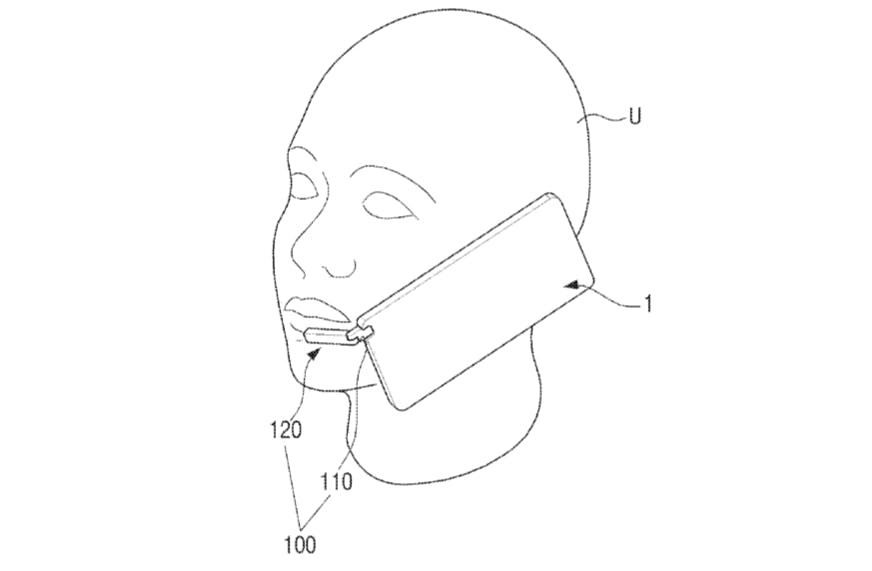 Samsung exhalation sensing device patent