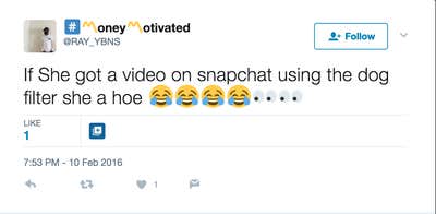 Thot or Not: How Did the Dog Face Become Snapchat's 'Hoe Filter'?