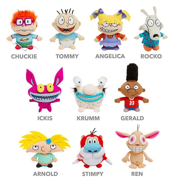 These '90s Nickelodeon plush toys are a gift from the cartoon gods