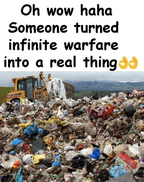 infinite warfare is trash meme