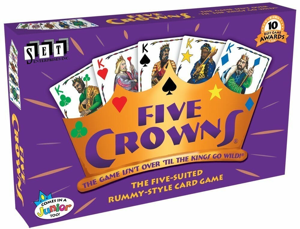 best board games for groups : five crowns 