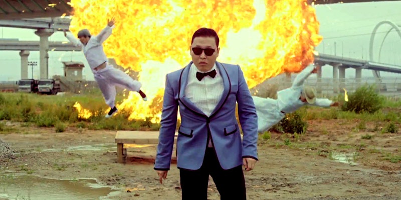 most-viewed youtube video of all time: Psy 'Gangnam Style'