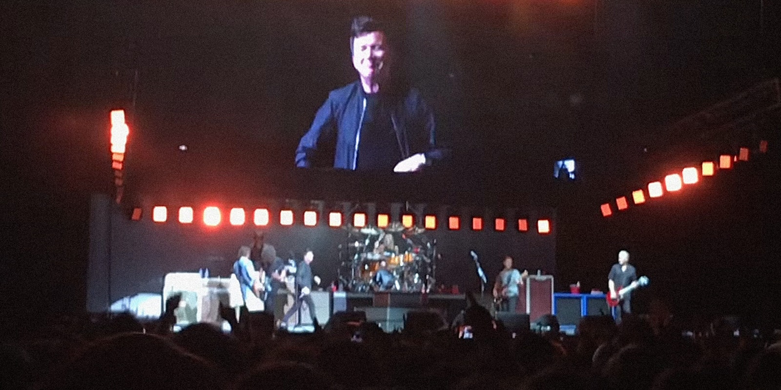 Rick Astley and the Foo Fighters