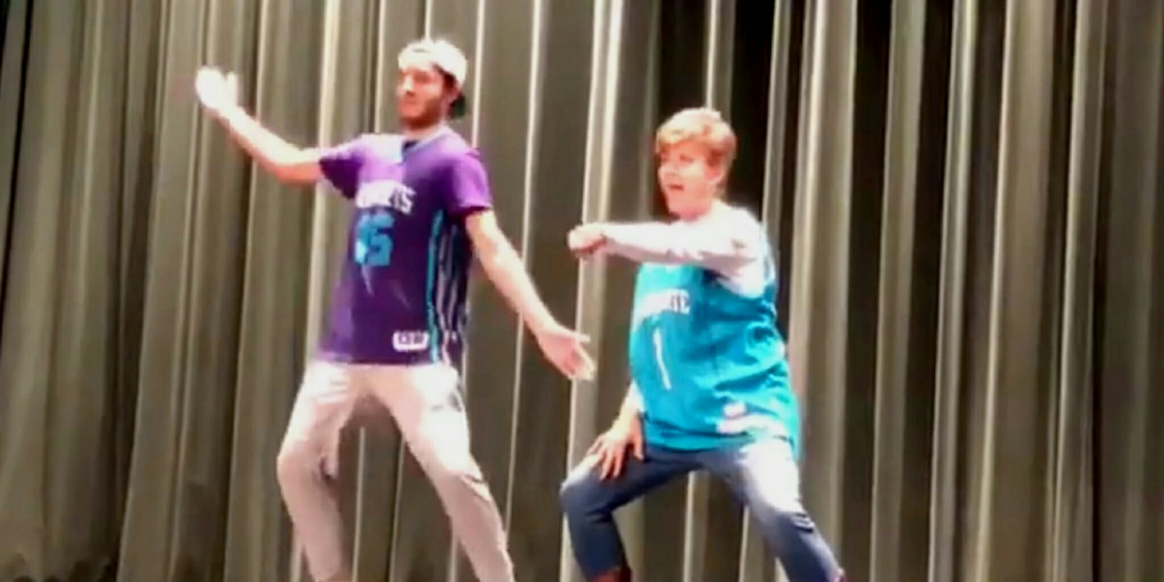 Ginny Jenkins and her son go viral with 'History of Dance' routine