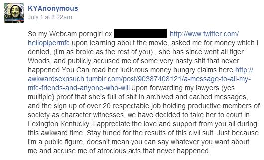 KYAnonymous Facebook