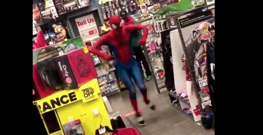 Dancing Spider-Man Video Goes Viral With 'Take on Me' Routine
