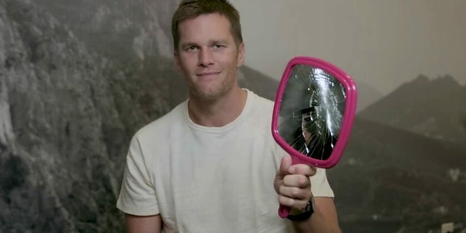 Tom Brady Madden 18 curse mirror