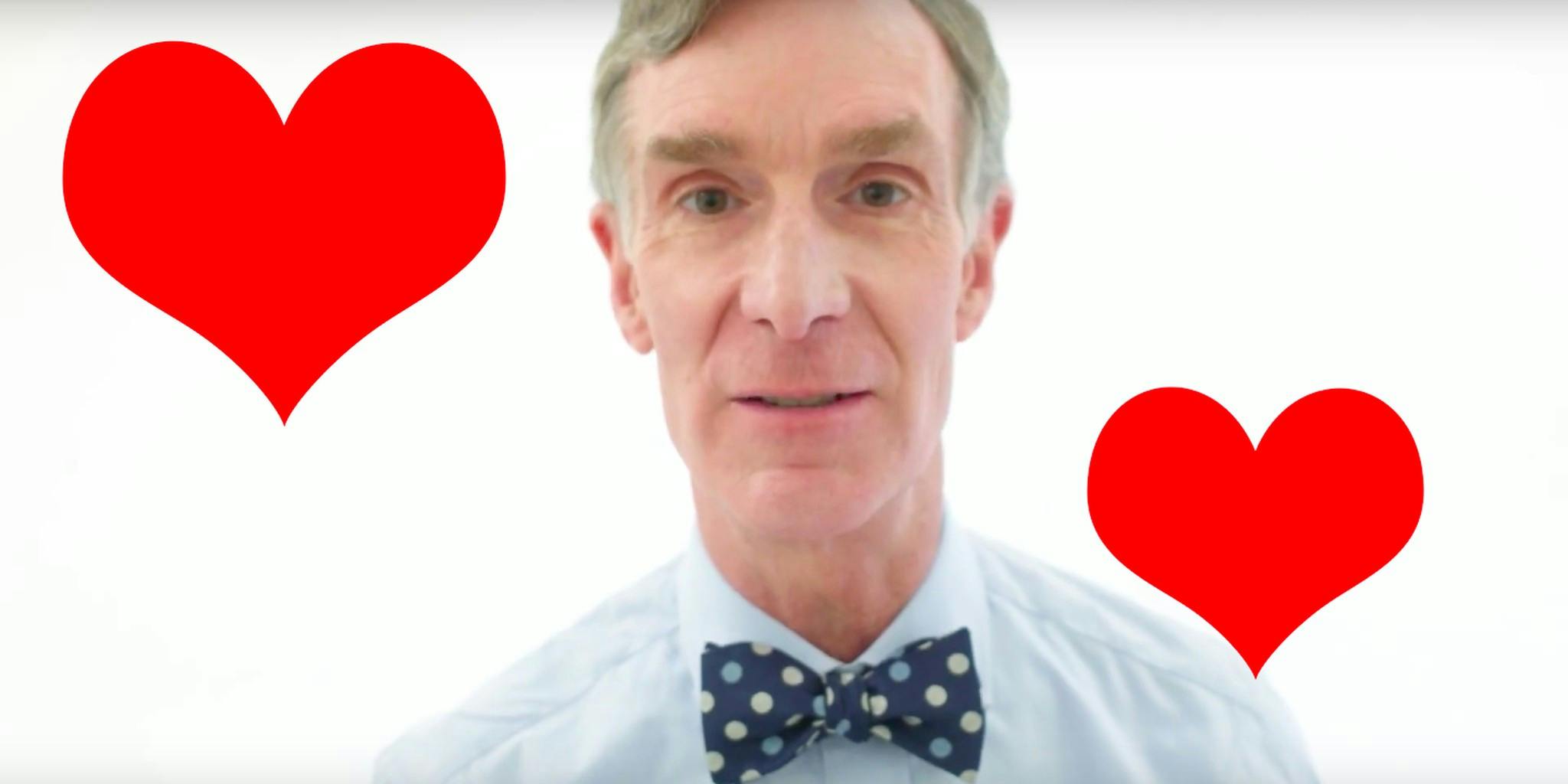 bill nye valentines day card