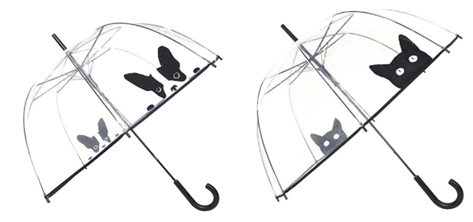 clear dog and cat bubble umbrella