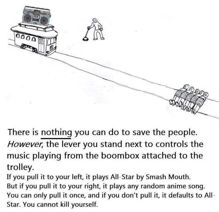 Trolley Problem Memes Present New Dilemma With Multi-Track Drifting
