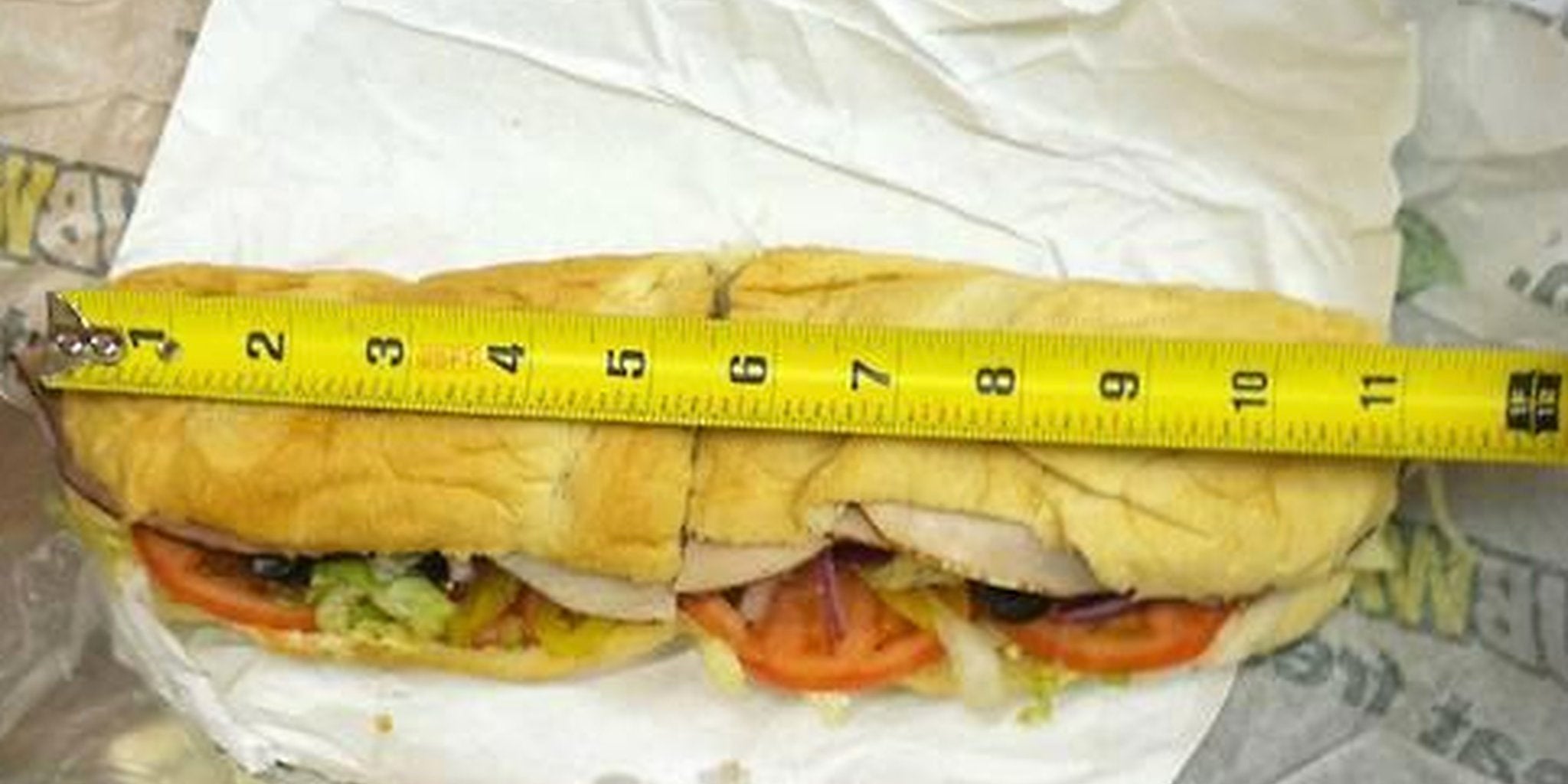 Facebook reveals Subway Footlongs don't measure up The Daily Dot