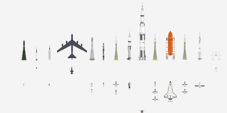 Here's what every manned spacecraft in history looks like drawn to