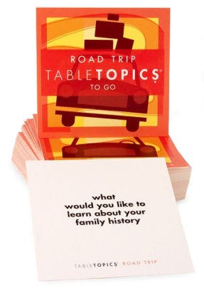 tabletopics to go board game