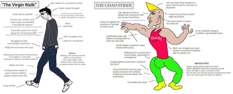 new memes : virgil vs chad