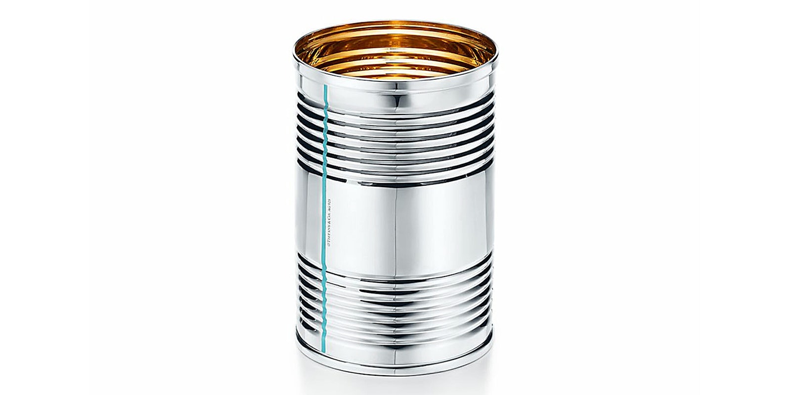$1000 tin can from Tiffany & Co everyday objects line