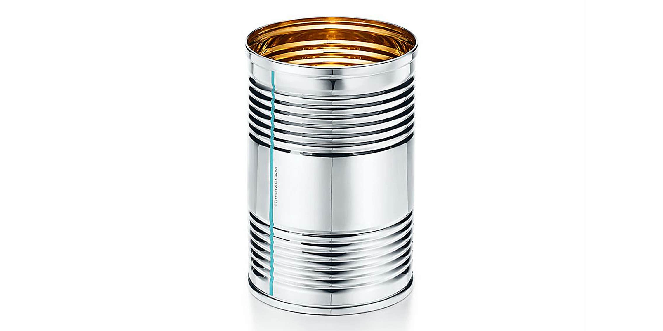Tiffany and co sterling silver coffee can Clearance