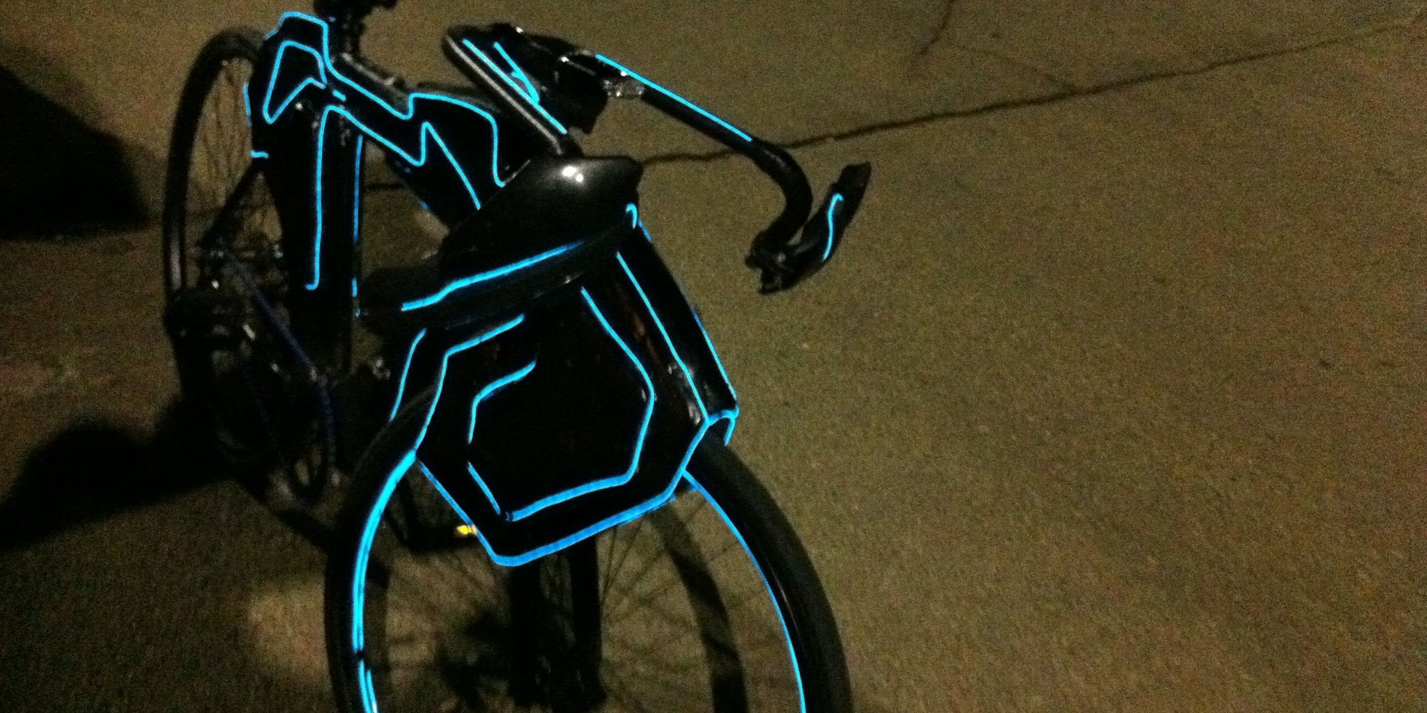 Tron bicycle clearance lights