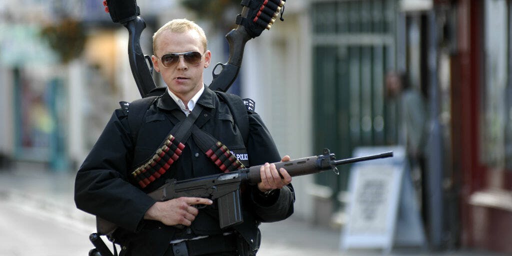 best comedies netflix : hot fuzz