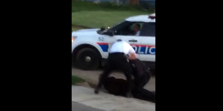 Zachery Rosen officer beating Columbus Ohio