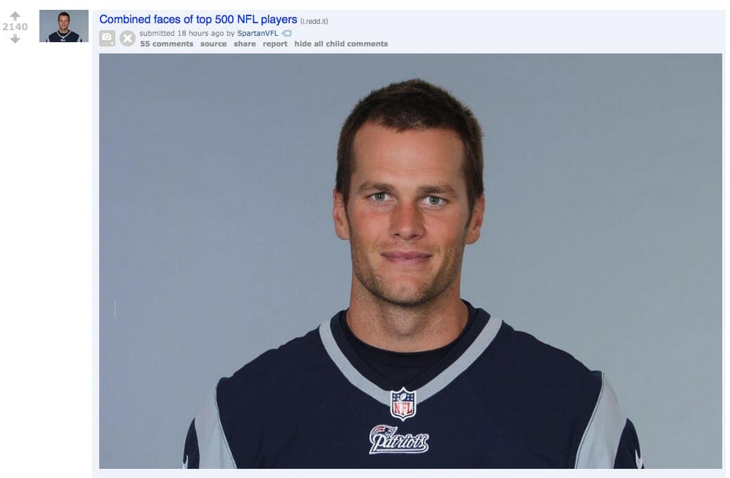 tom brady 500 faces meme