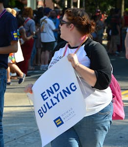 end bullying protest