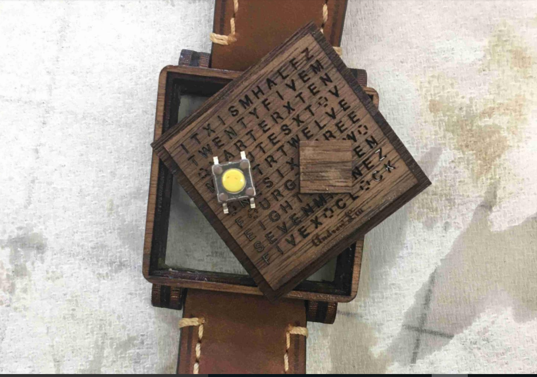 wood word watch